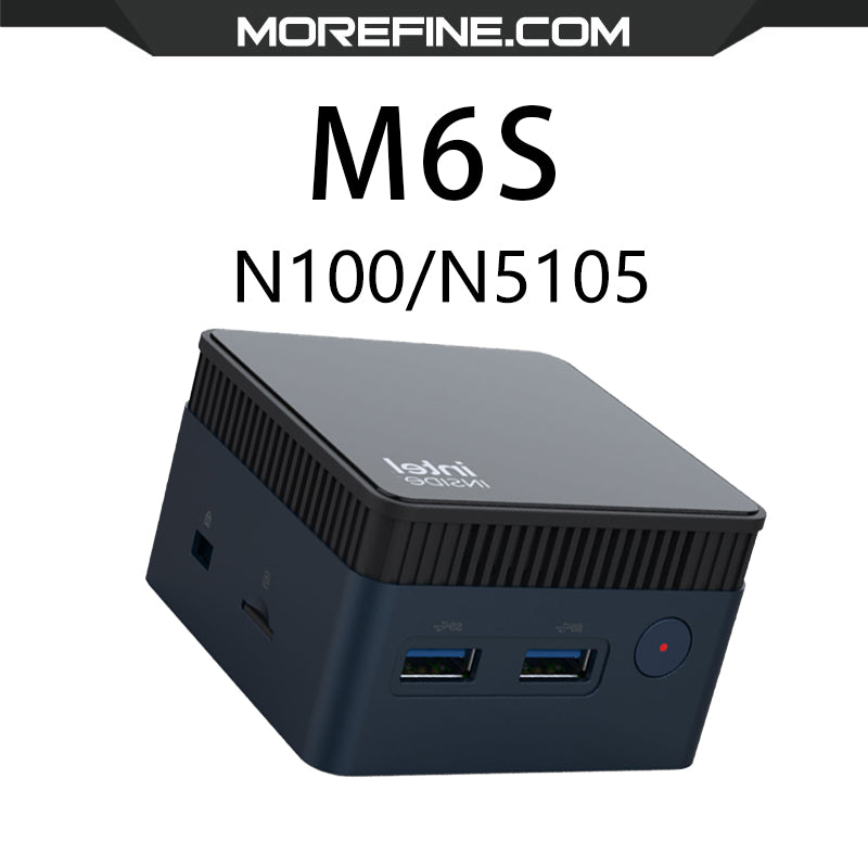 MOREFINE M6S Mini PC Intel 12th Gen N100 12G DDR5 512GB/1TB Window