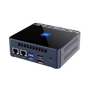 MOREFINE M9S Crucial DDR5 4800MHz N100 N150 Mini PC/PCIE3.0*4 SSD/WiFi6E/DC Charging