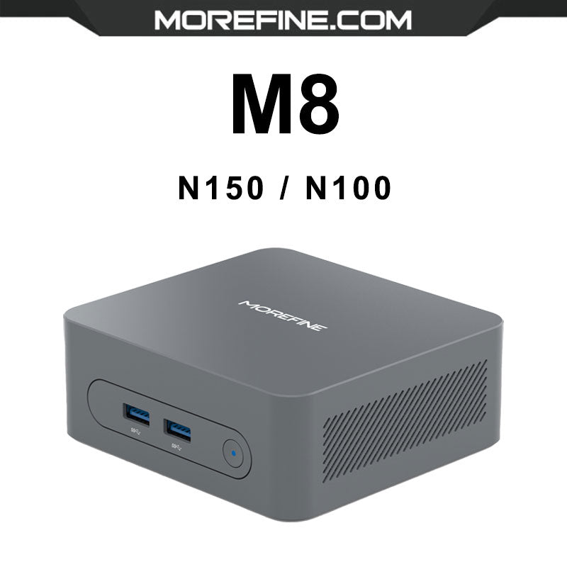 MOREFINE M8 MINI PC INTEL N150/N100