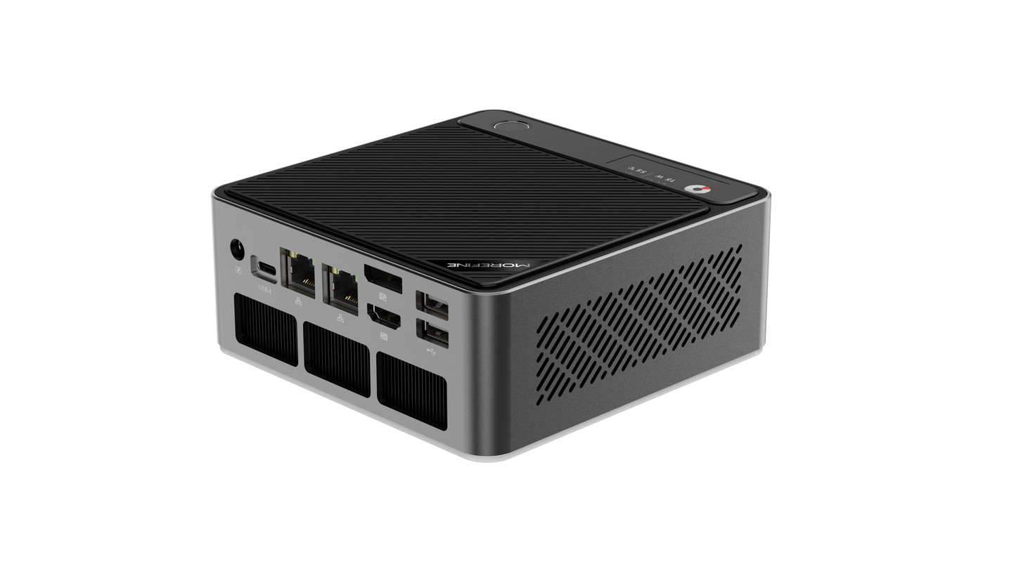 S700 Intel Ultra 7 155H Mini PC with Fingerprint Unlocking and Colorful RGB Light