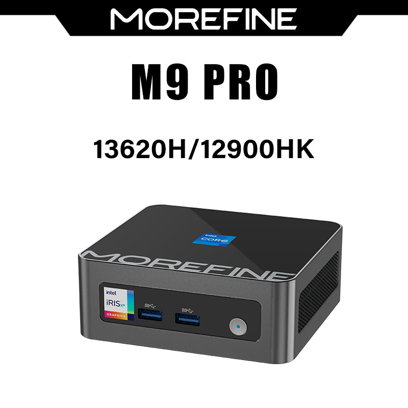 MOREFINE M9 PRO Mini PC i7-13620H/i9-12900HK