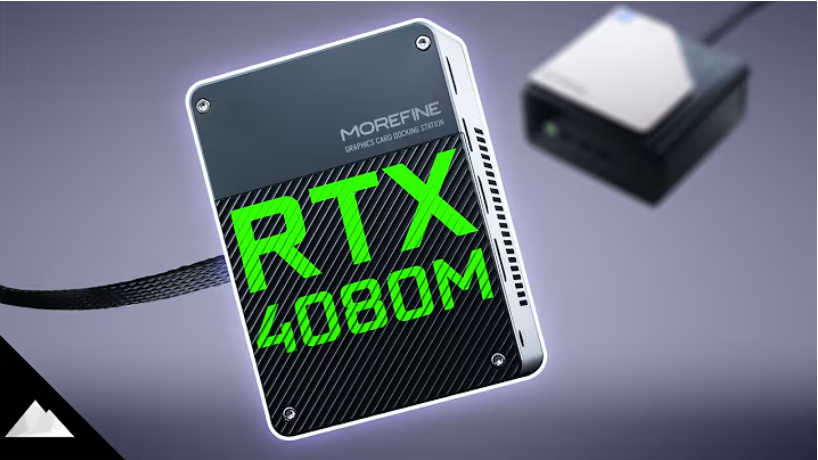 MOREFINE G1 External GPU Docking Station 12G GDDR6 4080M – MOREFINE