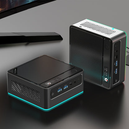 S700 Intel Ultra 7 155H Mini PC with Fingerprint Unlocking and Colorful RGB Light