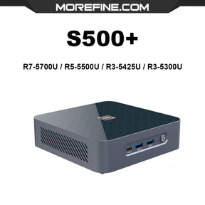 Morefine S500+ Mini PC AMD R7-5700U/R5-5500U/R3-5425U/R3-5300U