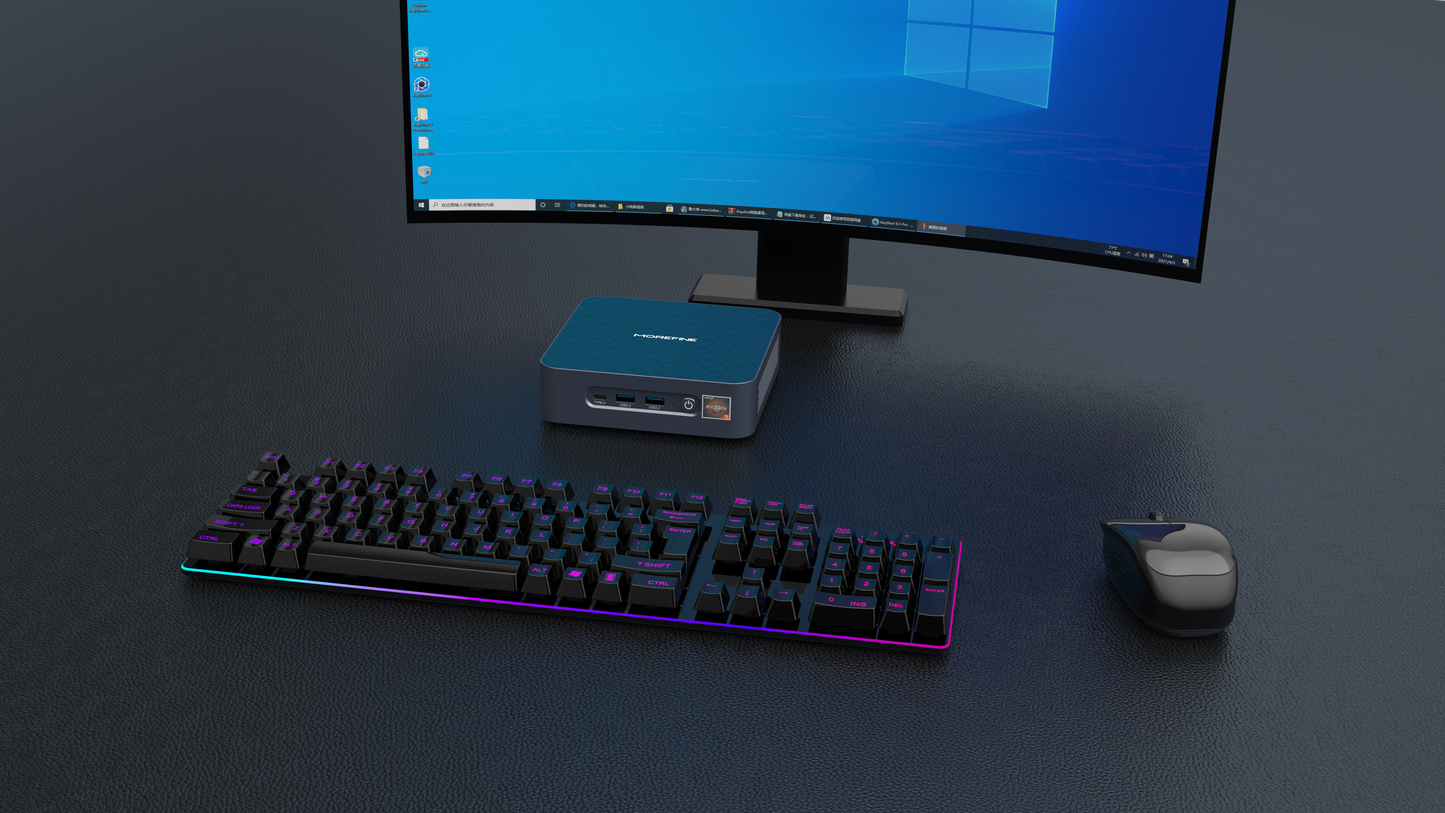 MOREFINE S500+ R5-5600H DDR4 Mini PC