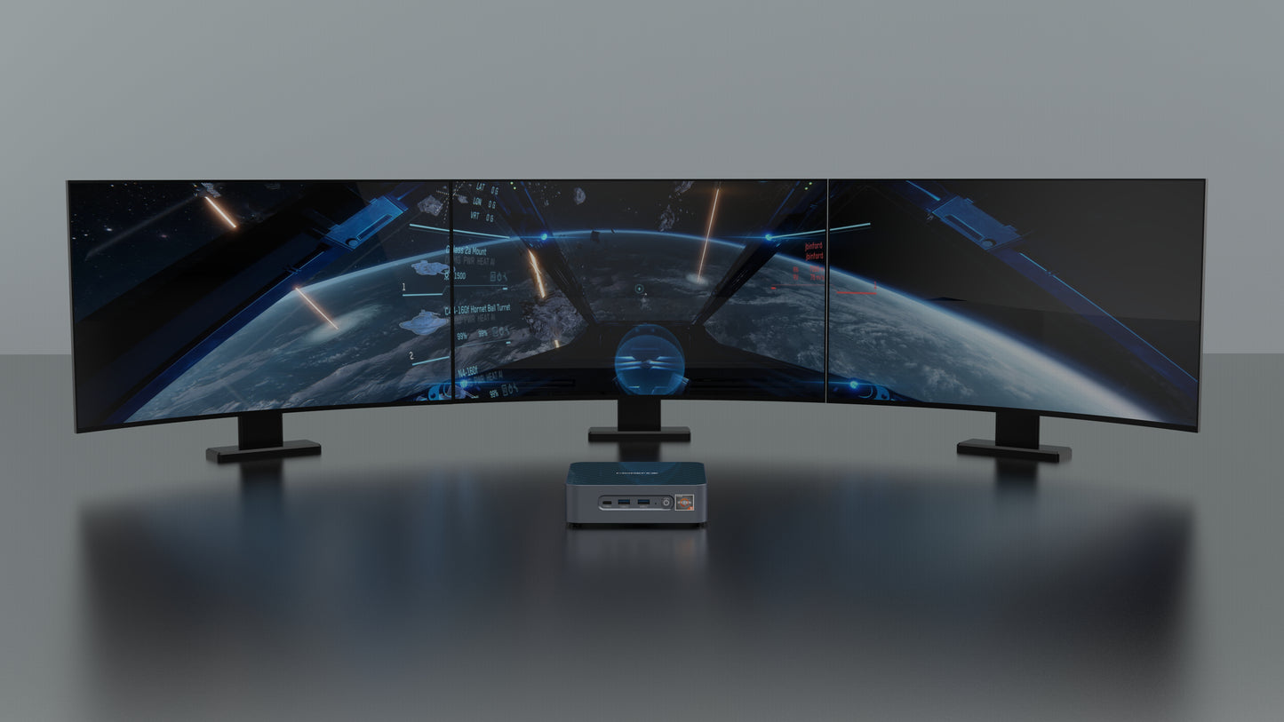 MOREFINE S500+ R5-5600H DDR4 Mini PC