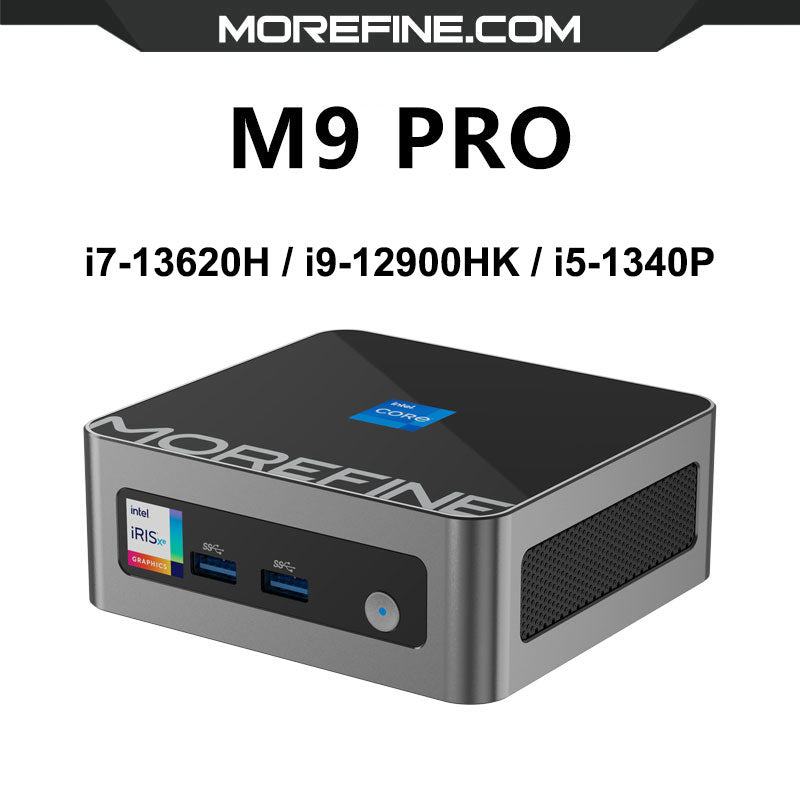 MOREFINE M9 PRO Mini PC i7-13620H/i9-12900HK/i5-1340P