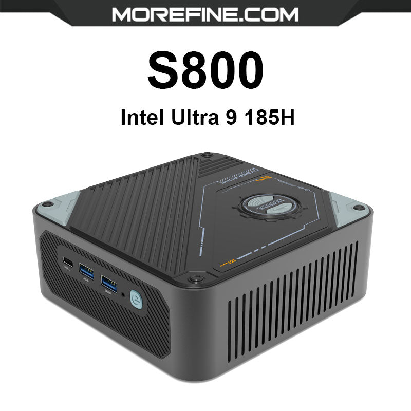 MOREFINE S800 intel Ultra 9 185H Mini AI PC(The S800 is currently in the pre-sale stage and is expected to be shipped on February 15th)