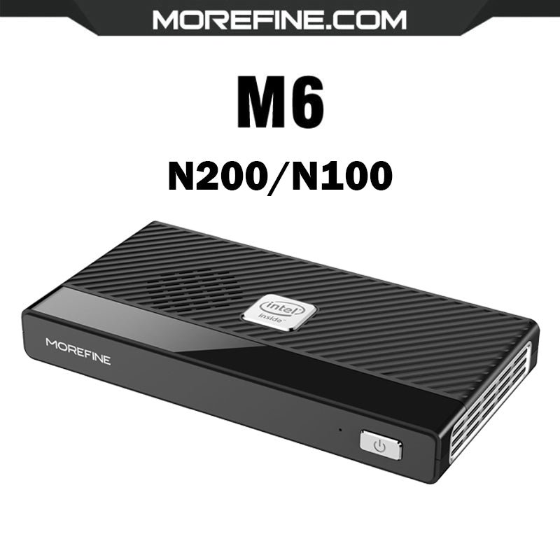 Morefine M6 N100/N200 LPDDR5 Mini PC