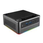 S700 Intel Ultra 7 155H Mini PC with Fingerprint Unlocking and Colorful RGB Light